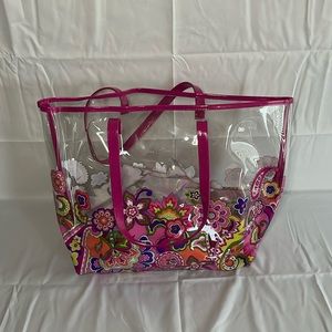 Vera Bradley pink paisley tote